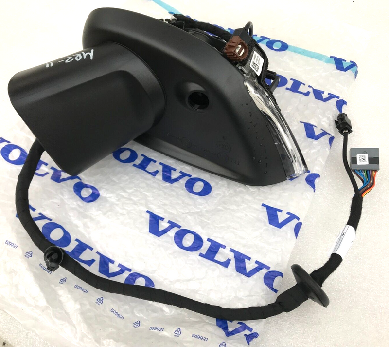 VOLVO V90 MK2 2016-ON LEFT WING MIRROR BRACKET WITH WIRING LOOM 31385685