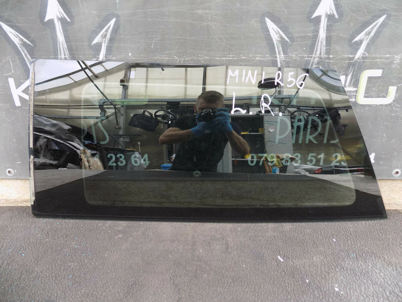MINI COOPER ONE MK2 R56 2006-13 REAR LEFT QUARTER WINDOW GLASS TINTED PASSENGER