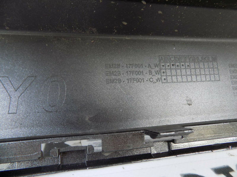 FORD S-MAX GALAXY 2015-2017 GREY REAR BUMPER GENUINE PDC EM2B-17H773