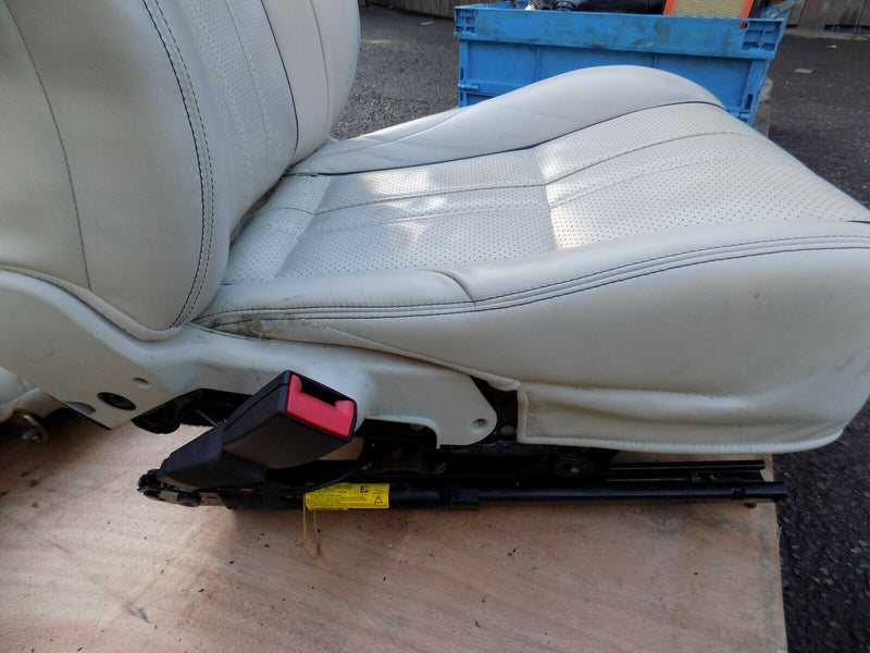 JAGUAR XJ X351 FRONT SEAT LEFT PASSENGER SIDE FULL ELECTRIC, LEATHER