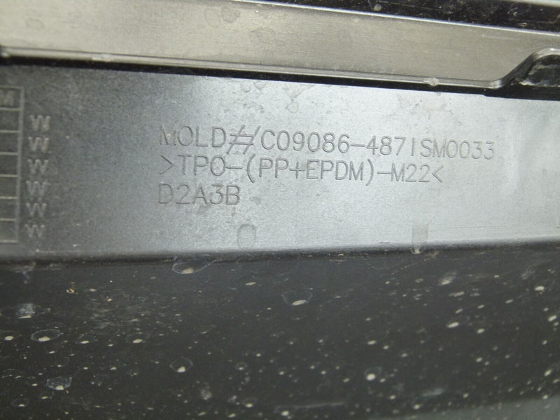 FORD KUGA MK3 CX482 ST-LINE HYBRID 2019-ON BLACK REAR BUMPER, PDC HOLES