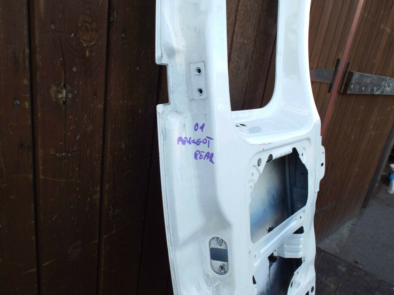 Peugeot Bipper Nemo Fiorino Rear Door Right Driver Side O/S White 01