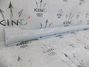 AUDI A6 C8 4K 2018-ON S-LINE RIGHT SIDE SKIRT SILL COVER WHITE 4K0853856A