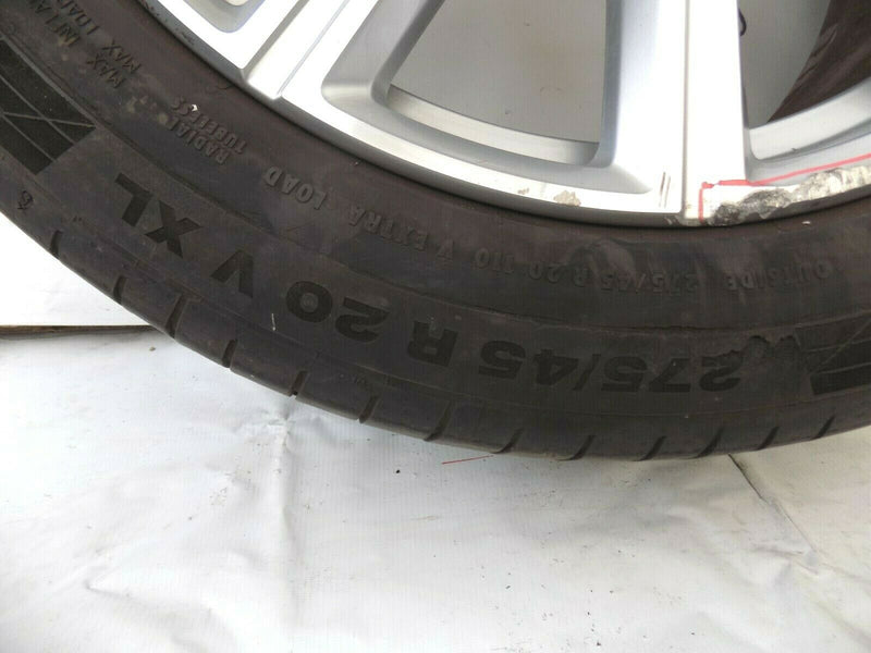 VOLVO XC90 20'' 10 SPOKE ALLOY WHEEL 9.0Jx20 ET38.5 RIM + TYRE 31362277