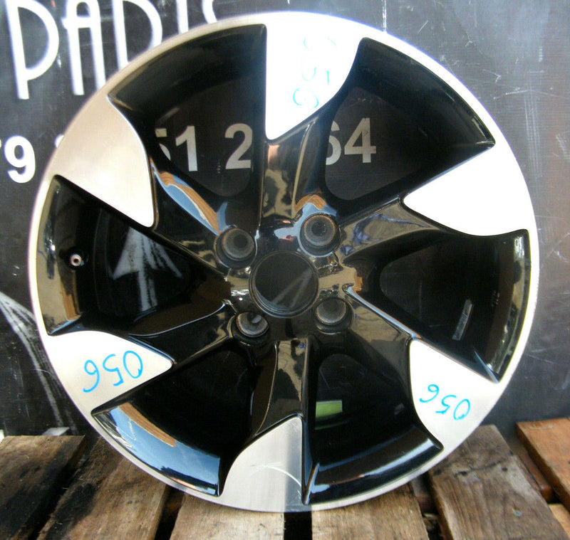 NISSAN Note 2007-2013 GENUINE ALLOY WHEEL 16" Black chrome 6Jx16 45mm BH01D(056)
