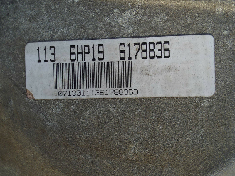 BMW 1 3 5 Series 2.0 D Diesel M47 Automatic Gearbox 6HP-19 0645434 078ZQE