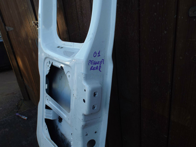 Peugeot Bipper Nemo Fiorino Rear Door Right Driver Side O/S White 01