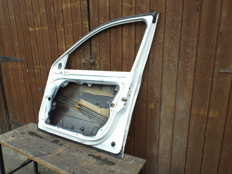 Skoda Octavia MK2 2004-2008 Front Door Right Driver Side O/S White