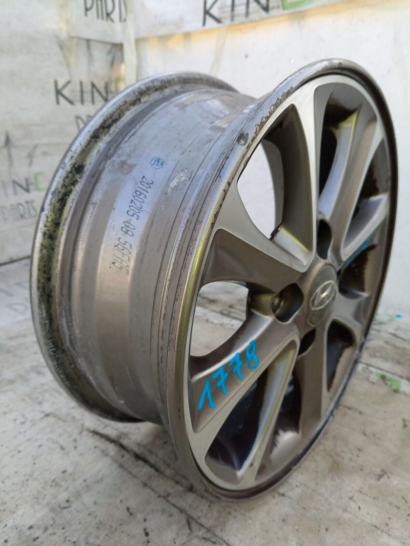 HYUNDAI i10 14" SINGLE ALLOY WHEEL RIM 5.5J ET47 52910-B9200