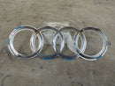 AUDI CHROME EMBLEM RINGS LOGO GENUINE