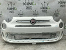 FIAT 500 S SPORT FACELIFT 2016> WHITE FRONT BUMPER & BADGE LOGO 735619571