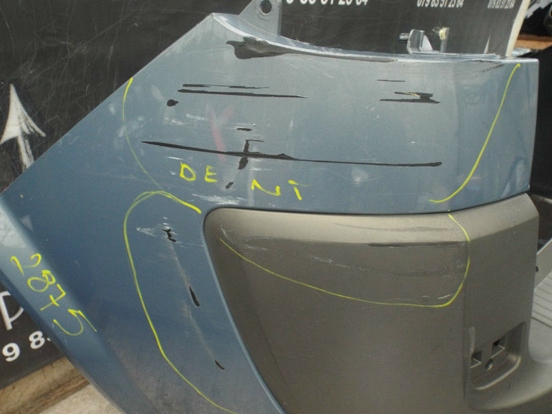 Renault Scenic 2006-2009 Rear Bumper Genuine Blue (2875)