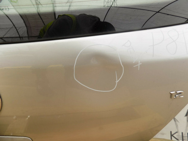 VAUXHALL CORSA-D 2010-2014 5DR REAR TAILGATE IN SILVER