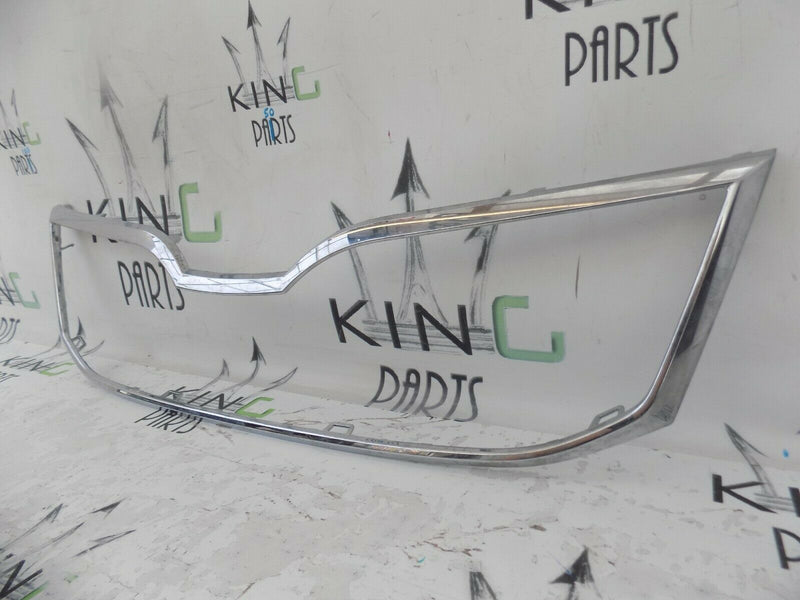 SKODA OCTAVIA 2017-19 FACELIFT FRONT UPPER GRILL SURROUND CHROME TRIM 5E0853761