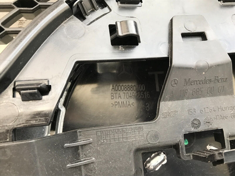 MERCEDES CLA MK2 C118 W118 FRONT BUMPER RADIATOR GRILLE &EMBLEM LOGO A1188880000