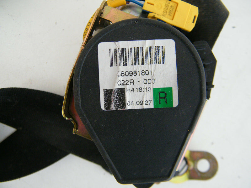 VW TOUAREG MK1 7L 2002-06 REAR SEAT BELT TENSIONER RIGHT DRIVER SIDE 560981801