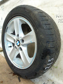 BMW E82 E87 E88 GENUINE 16" ALLOY WHEEL 7Jx16H IS44 6769401 TYRE 205/55 R16 1213