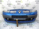 RENAULT MEGANE 2002-2005 BLUE FRONT BUMPER GENUINE & FOG LIGHTS 8200142000