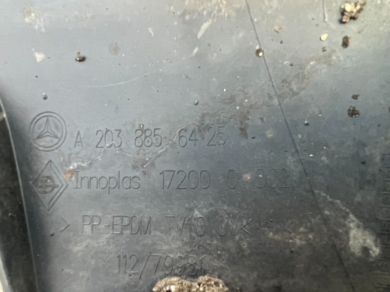 MERCEDES CLC CL203 W203 2008-11 COUPE REAR BUMPER DIFFUSER  A2038856425