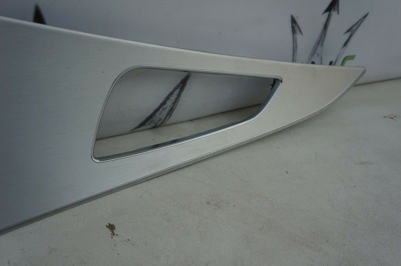 AUDI A6 (C7/4G) 2012-ON FRONT LEFT PASSENGER DOOR TRIM STEEL BRUSHED 4G0867409