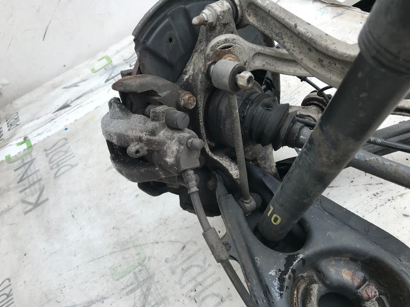 MERCEDES W212 LEFT SIDE REAR LEG 5x WISHBONE, DRIVESHAFT HUB, CALIPER GAS STRUT