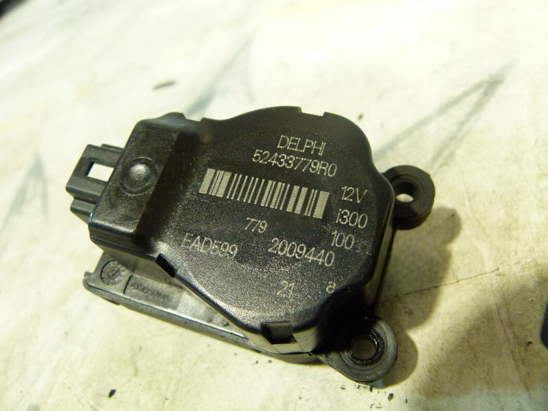 VAUXHALL INSIGNIA 08-17 PAIR HEATER MOTOR FLAP ACTUATOR GENUINE 52433779R0