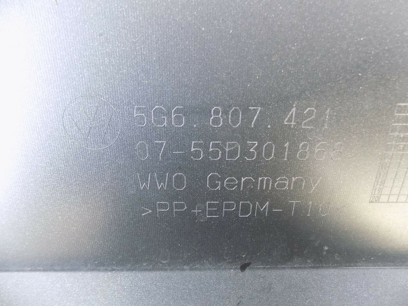 VW GOLF MK7 VII 2013 2014 2015 2016 2017  REAR BUMPER GENUINE 5G6807421