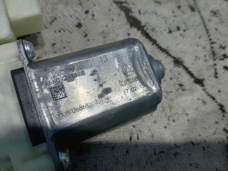MERCEDES W205 2014-2021 WINDOW MOTOR REGULATOR FRONT RIGHT DRIVER SIDE #