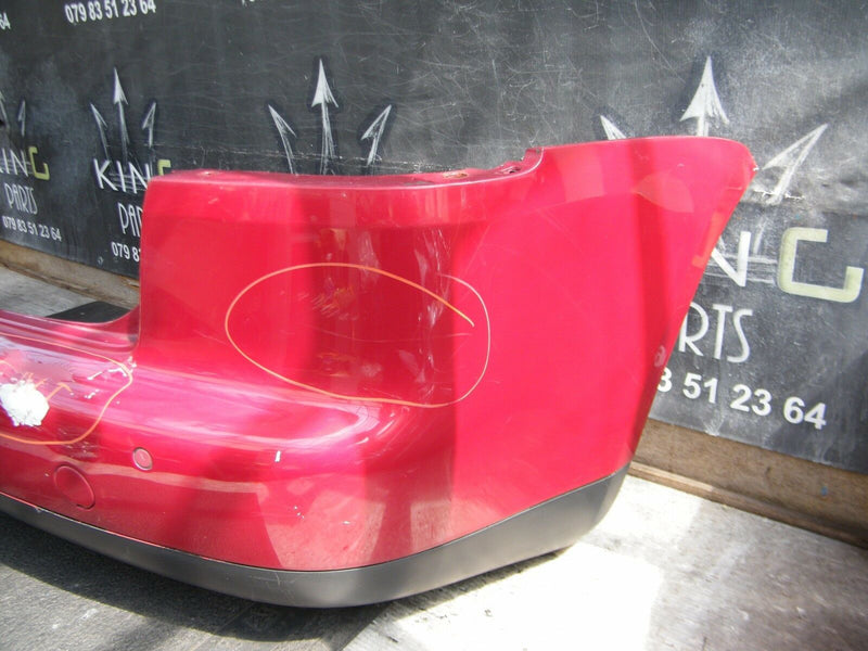 VOLKSWAGEN VW TOURAN 2003-2006  REAR BUMPER GENUINE RED WIT PDC (A8613)