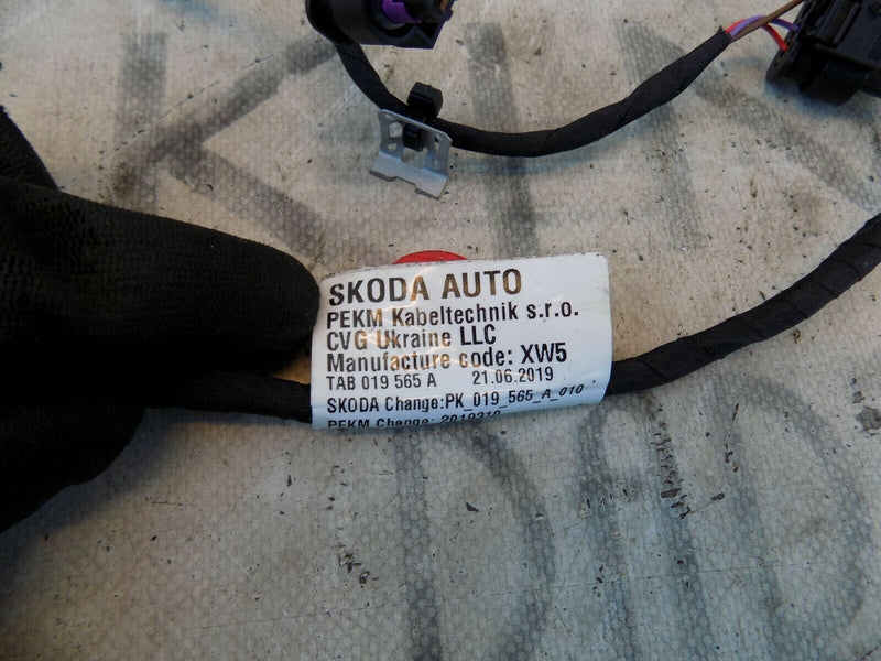 SKODA OCTAVIA  REAR BUMPER WIRING PDC OEM 5E7971104F