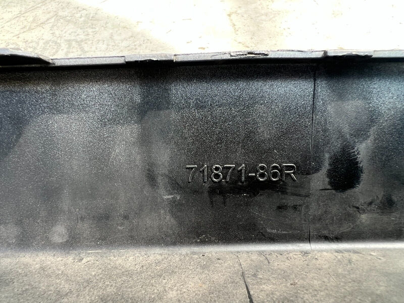 SUZUKI VITARA MK4 2014-2018 REAR BUMPER LOWER SECTION GENUINE 7187186R