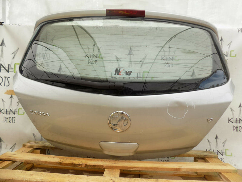 VAUXHALL CORSA-D 2010-2014 5DR REAR TAILGATE IN SILVER