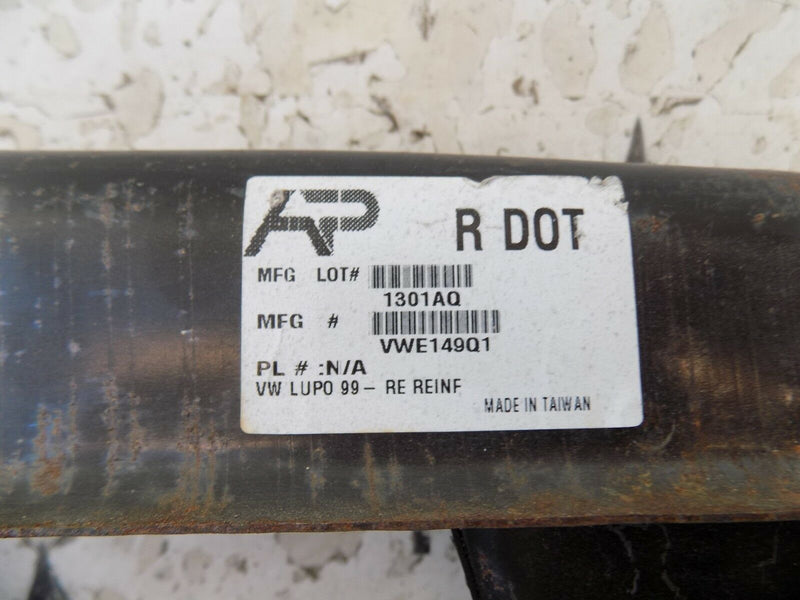 VW LUPO 1998-2005 REAR BAR SUPPORT CRASH REINFORCEMENT BEAM