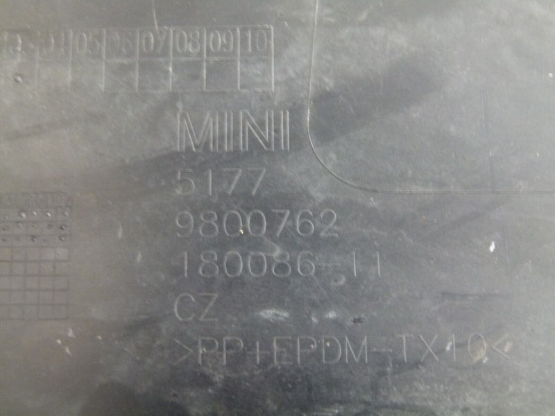 MINI COUNTRYMAN R60 LCI 2014-16 FRONT RIGHT WHEEL ARCH TRIM 5177 9800762
