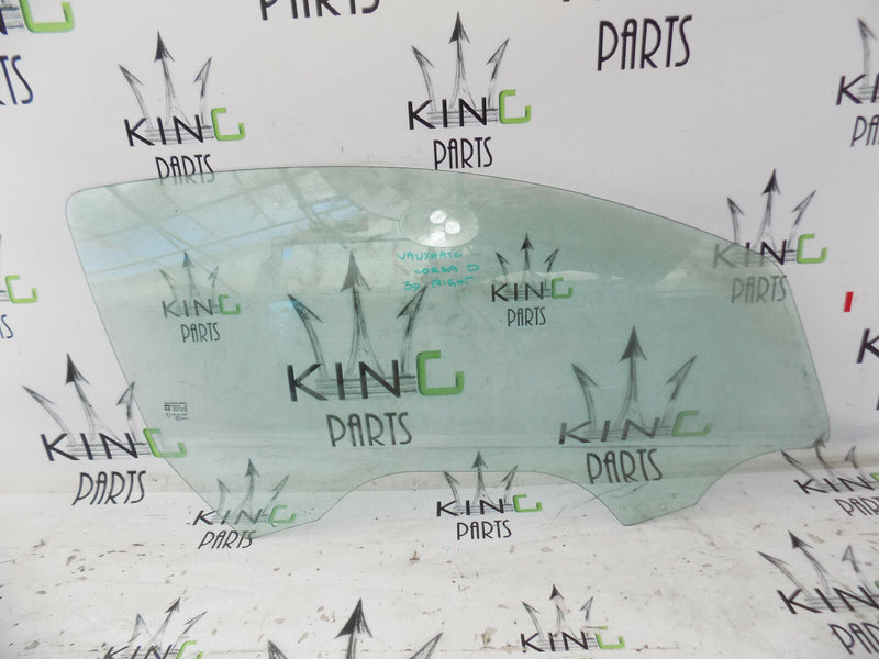 VAUXHALL CORSA D 2006-2014 3 DOOR WINDOW GLASS FRONT RIGHT SIDE DOT 39 AS2 M40