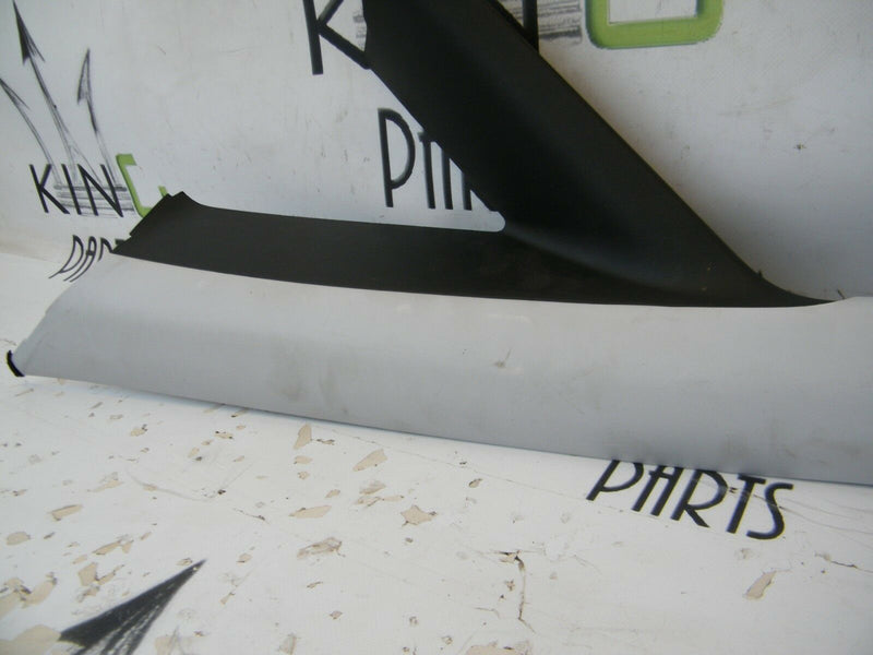 VAUXHALL CORSA D E 2014-ON FRONT LEFT A PILLAR TRIM PANEL GREY & BLACK 13180560