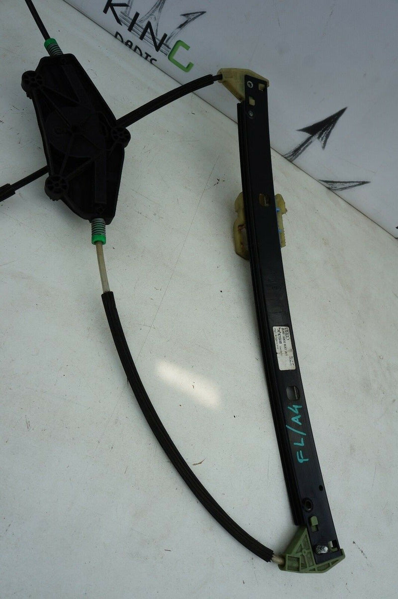 AUDI A4 (B8) 2008-2015 FRONT LEFT WINDOW REGULATOR WINDER 8K0837461A