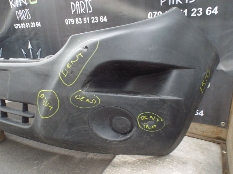 RENAULT MASTER 2010-2014 FRONT BUMPER GENUINE VAN BLACK (1510)