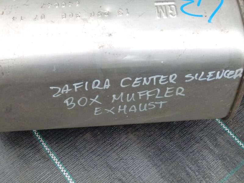 VAUXHALL ZAFIRA PIPE & EXHAUST MUFFLER BOX SILENCER *CUT TO ORDER 13290368