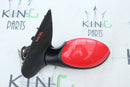 PEUGEOT 206 1998-2006 LEFT WING ELECTRIC MIRROR RED 96432628XX