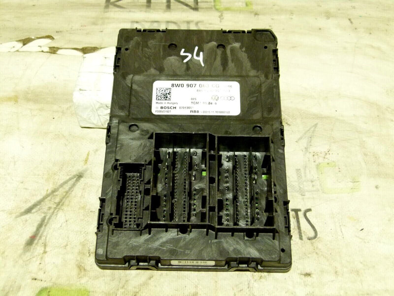 AUDI A4 S4 8W B9 2016-ON CONTROL UNIT VEHICLE ELECTRICAL SYSTEM 8W0907063