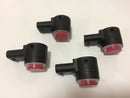 VAUXHALL ASTRA K 2015-ON GENUINE 4x PARKING PARK SENSOR RED 13483777 / X20160427