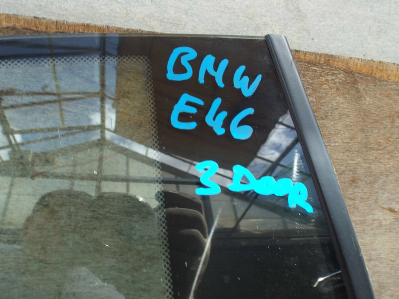 BMW 3 SERIES E46 COUPE REAR QUARTER WINDOW GLASS RIGHT DRIVER SIDE O/S