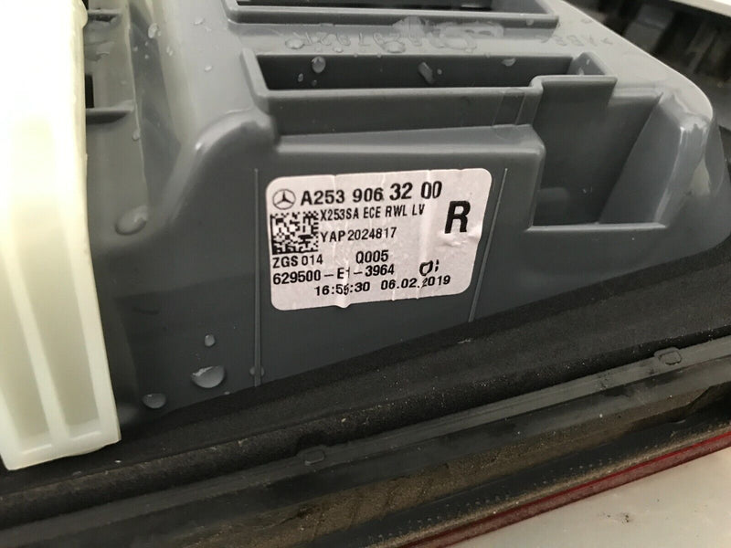 MERCEDES GLC X253 SUV 2016-18 RIGHT SIDE TAIL LIGHT REAR BOOT LID TAILGATE LIGHT