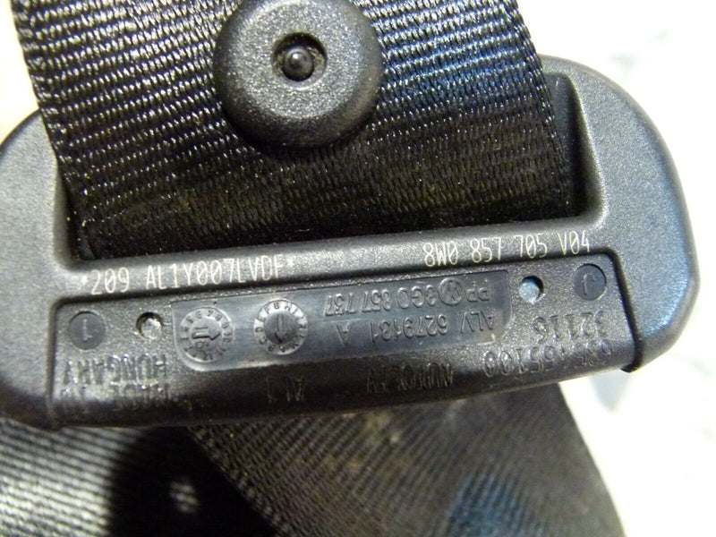 AUDI A4 S4 8W B9 2016-ON FRONT PASSENGER LEFT SIDE SEAT BELT 8W0857705