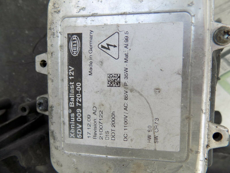 VAUXHALL INSIGNIA 2008-2013 RIGHT SIDE XENON HEADLIGHT 13226793 + BALLAST