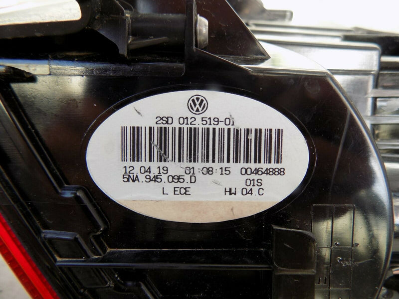 VW TIGUAN 2016-2020 NEAR LEFT REAR SIDE LED LIGHT LAMP NO TRIM 5NA945095D