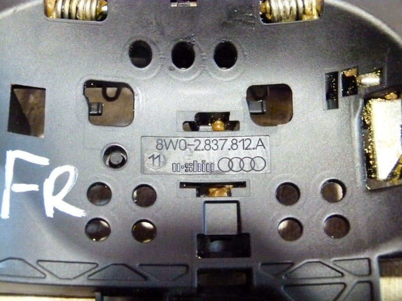 AUDI A4 S4 8W B9 2016-ON FRONT RIGHT DOOR EXTERIOR HANDLE BRACKET 8W02837812