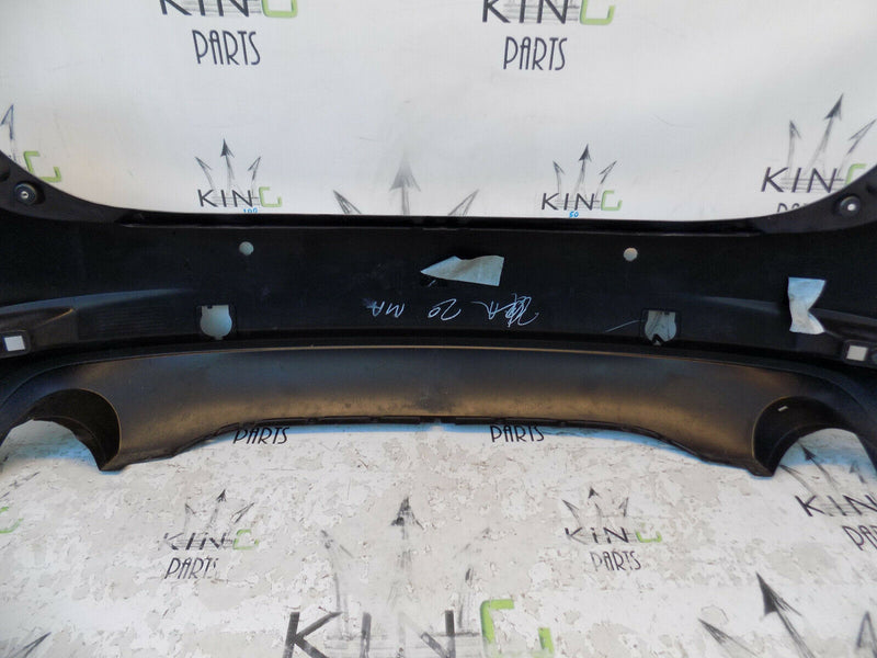 MAZDA 3 2017 - 2018 SILVER REAR BUMPER GENUINE BANE-50221