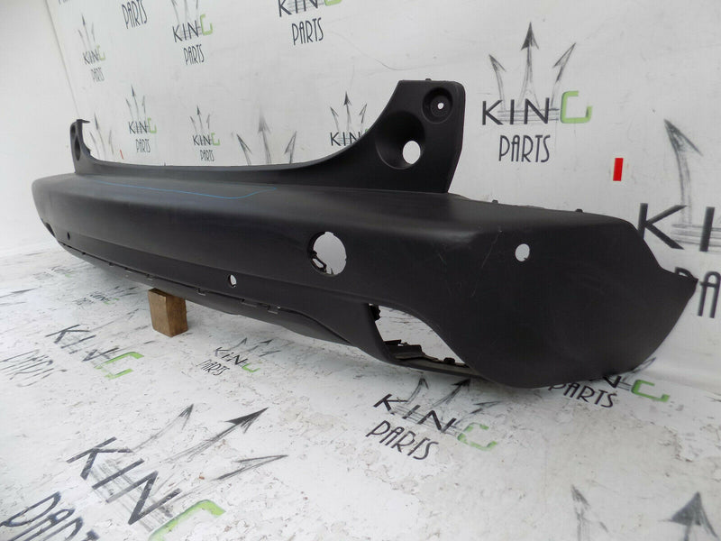 PEUGEOT 2008 FACELIFT 2017 2018 BLACK REAR BUMPER PDC HOLES 9801125577